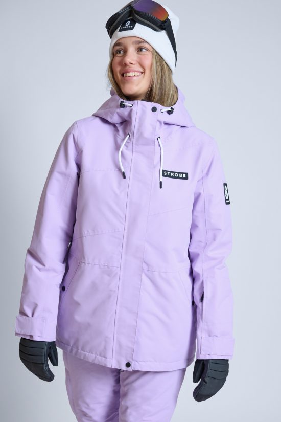 Aura Ski Jacket Pale Violet - Women's