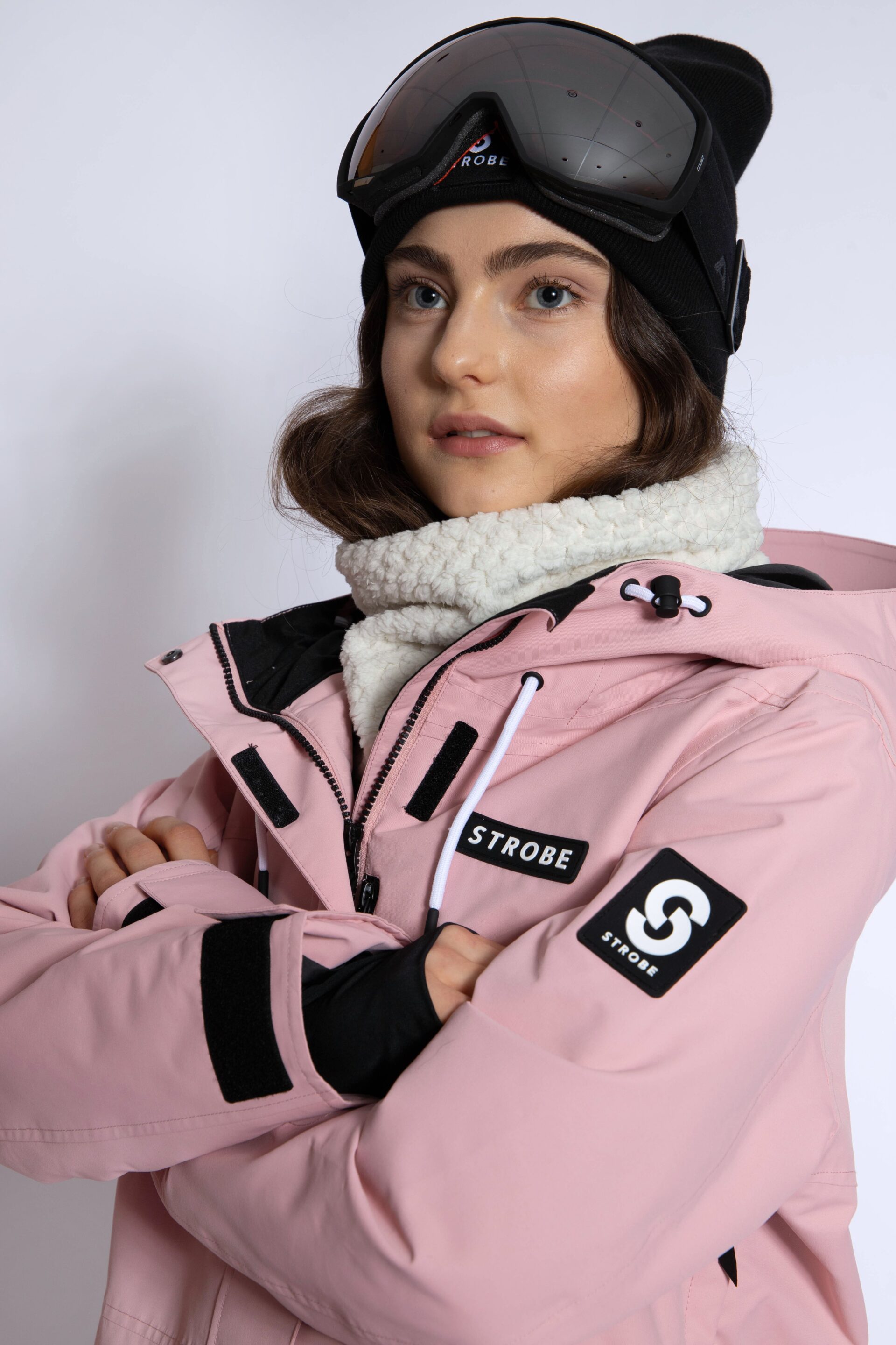Aura Ski Jacket Sakura Pink Women's Strobe