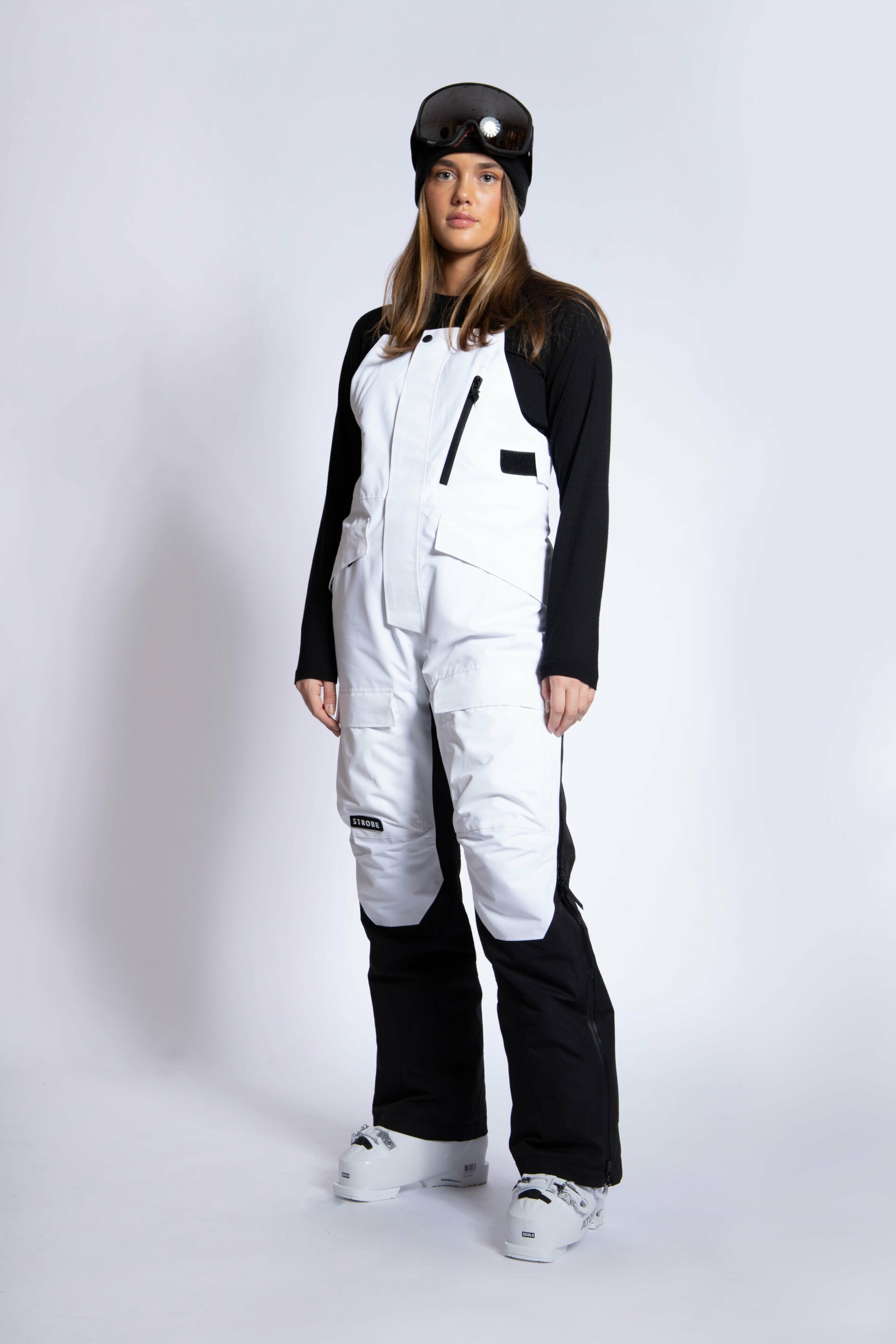 Polarity Ski Pants White Women's Strobe