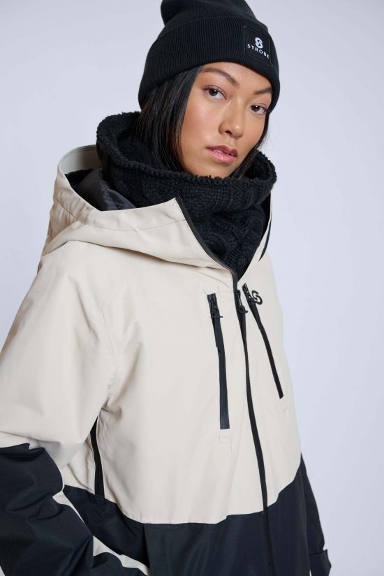 Lynx Ski Jacket Lt Beige - Women's