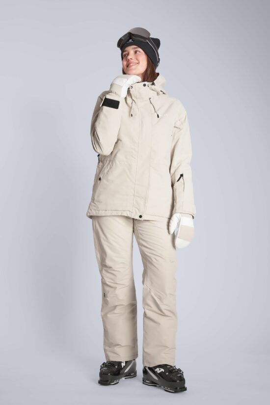 Aura Ski Jacket Lt Beige - Women's