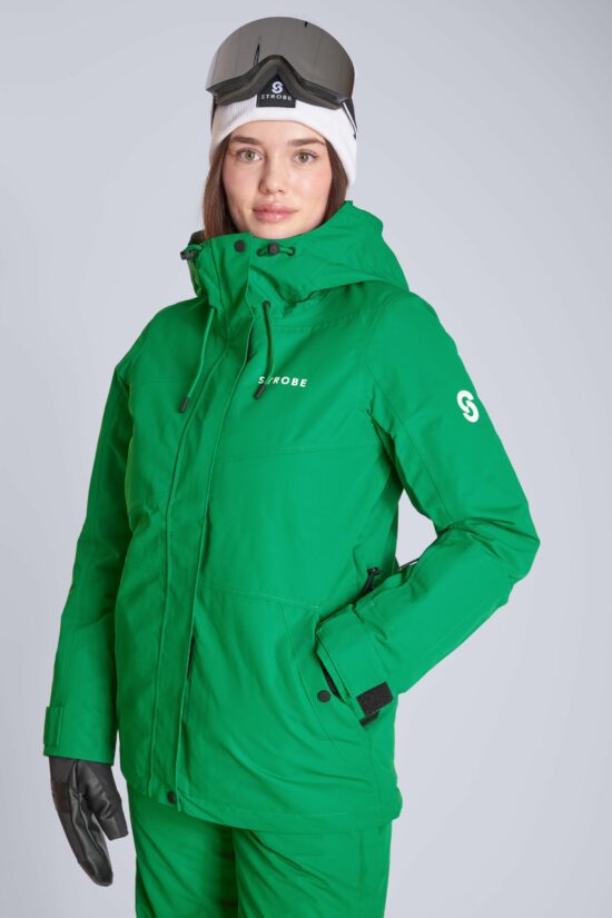 Aura Ski Jacket Kelly Green - Women's