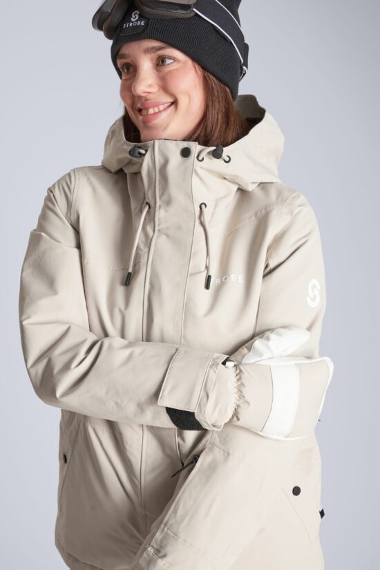 Aura Ski Jacket Lt Beige - Women's