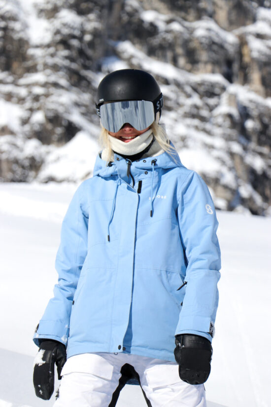 Aura Ski Jacket Serenity Blue - Women's